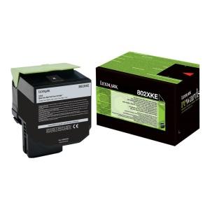 Original Lexmark CX510 Negro Cartucho de Toner - 80C2XK0-80C2XKE-802XK