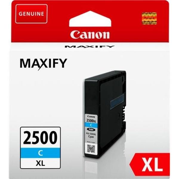 Original Canon PGI2500XL Cyan Cartucho de Tinta - 9265B001