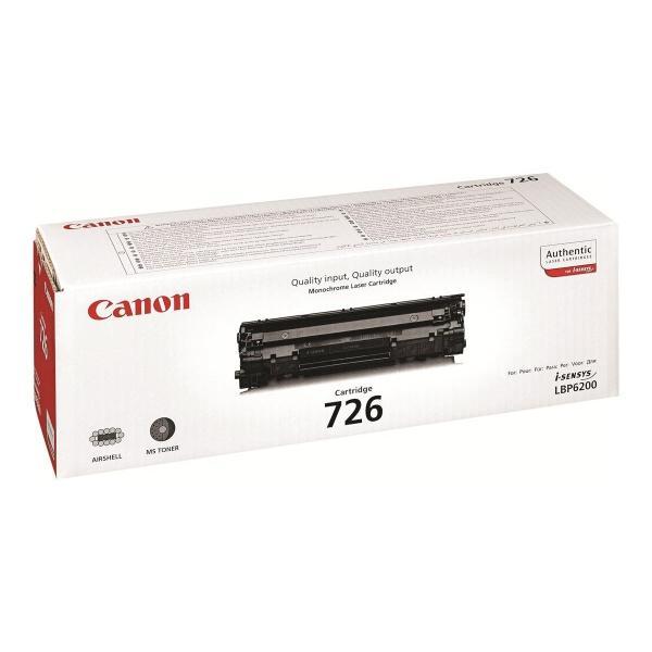 Original Canon 726 Negro Cartucho de Toner - 3483B002