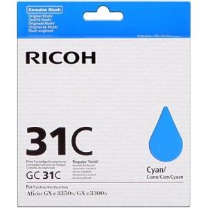 Original Ricoh GC31C Cyan Cartucho de Gel - 405689