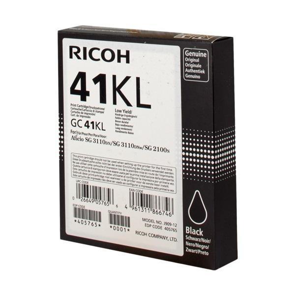Original Ricoh GC41KL Negro Cartucho de Gel - 405765