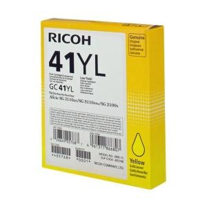 Original Ricoh GC41YL Amarillo Cartucho de Gel - 405768