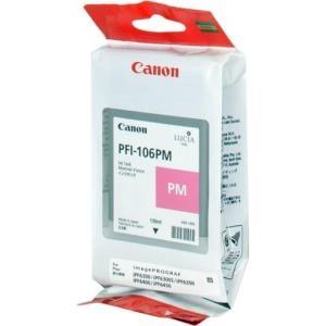 Original Canon PFI106 Magenta Photo Cartucho de Tinta  - PFI106MC/6626B001