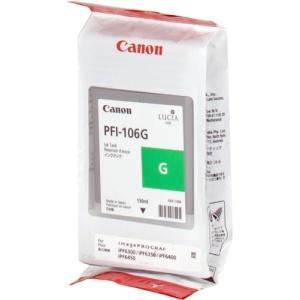 Original Canon PFI106 Verde Cartucho de Tinta  - PFI106G/6628B001