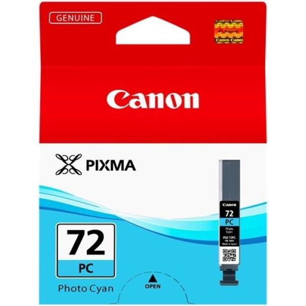 Original Canon PGI72 Cyan Photo Cartucho de Tinta - 6407B001