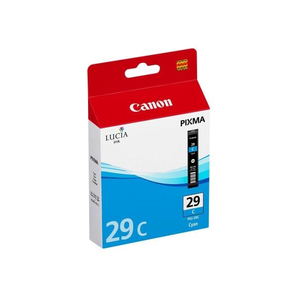 Original Canon PGI29 Cyan Cartucho de Tinta  - 4873B001