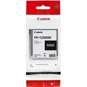 Original Canon PFI120 Negro Mate Cartucho de Tinta  - 2884C001
