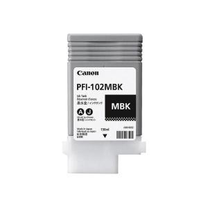 Original Canon PFI102 Negro Mate Cartucho de Tinta  - 0894B001
