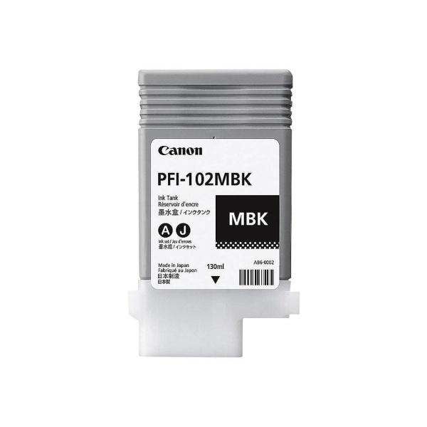 Original Canon PFI102 Negro Mate Cartucho de Tinta - 0894B001