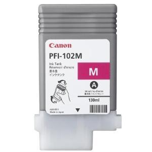 Original Canon PFI102 Magenta Cartucho de Tinta  - 0897B001