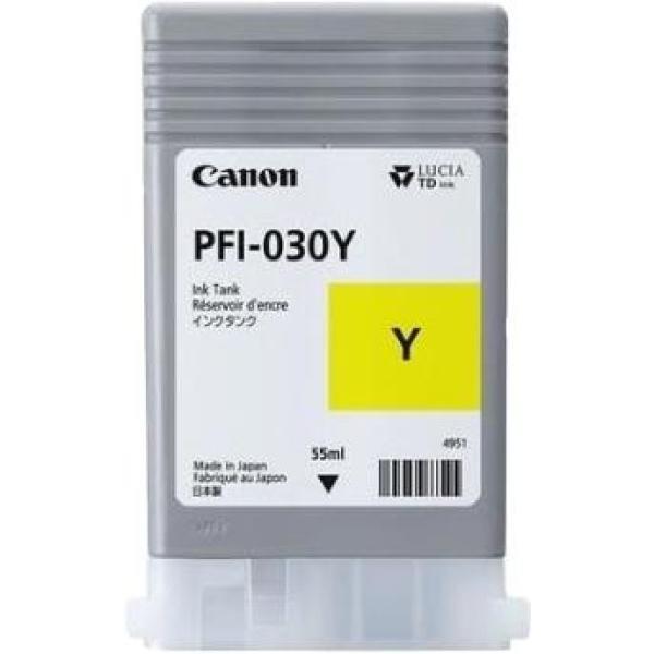 Original Canon PFI030 Amarillo Cartucho de Tinta  - 3492C001