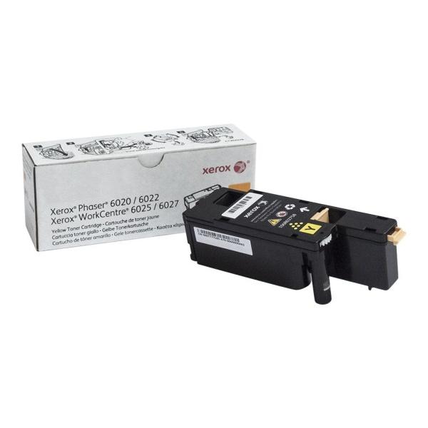 Original Xerox Phaser 6020 6022 Amarillo Cartucho de Toner - 106R02758