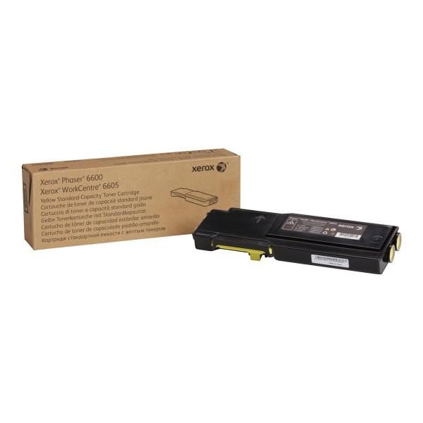 Original Xerox Phaser 6600 WorkCentre 6605 Amarillo Cartucho de Toner - 106R02247