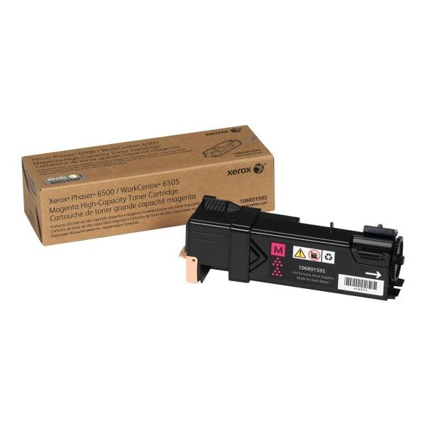 Original Xerox Phaser 6500 Magenta Cartucho de Toner - 106R01595
