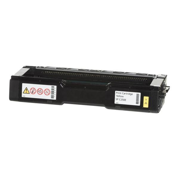 Original Ricoh Aficio SP-C250 SP-C260 SP-C261 Amarillo Cartucho de Toner - 407546