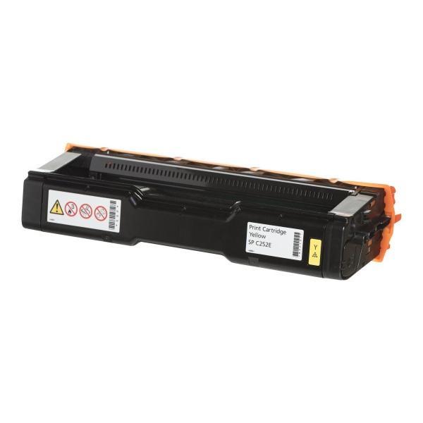 Original Ricoh Aficio SPC252 SPC262 Amarillo Cartucho de Toner - 407534 SPC252EY