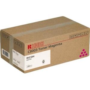 Original Ricoh Aficio MPC6503SP MPC8003SP IMC6500 IMC8000 Magenta Cartucho de Toner - 842194 C8003M