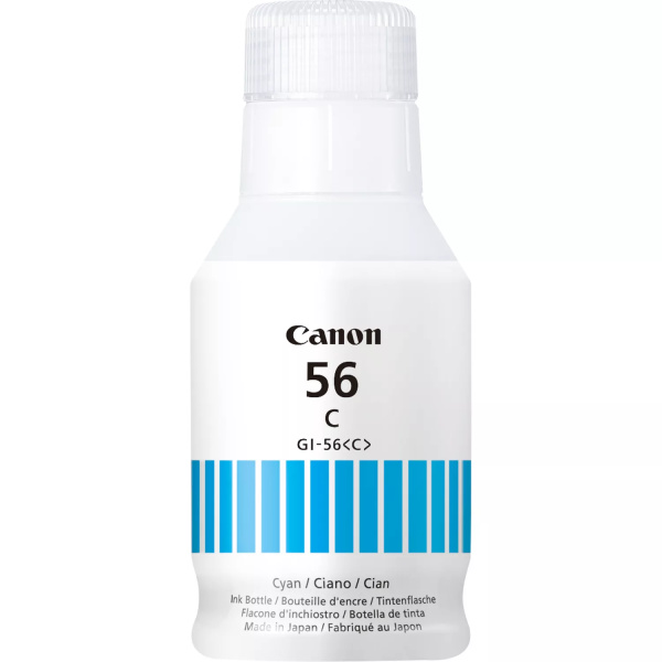 Original Canon GI56 Cyan Botella de Tinta  - GI56C/4430C001
