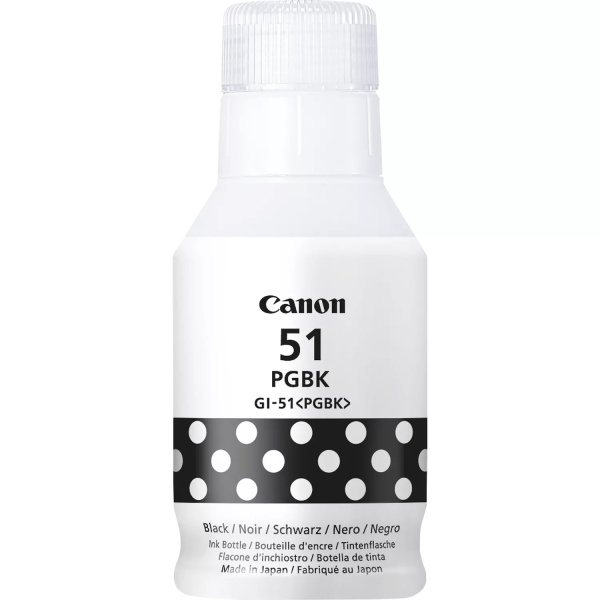 Original Canon GI51 Negro Botella de Tinta - GI51PGBK/4529C001