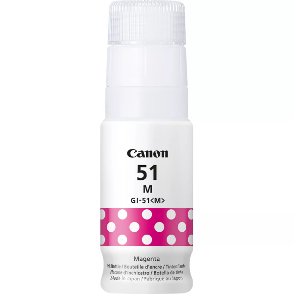 Original Canon GI51 Magenta Botella de Tinta - GI51M/4547C001