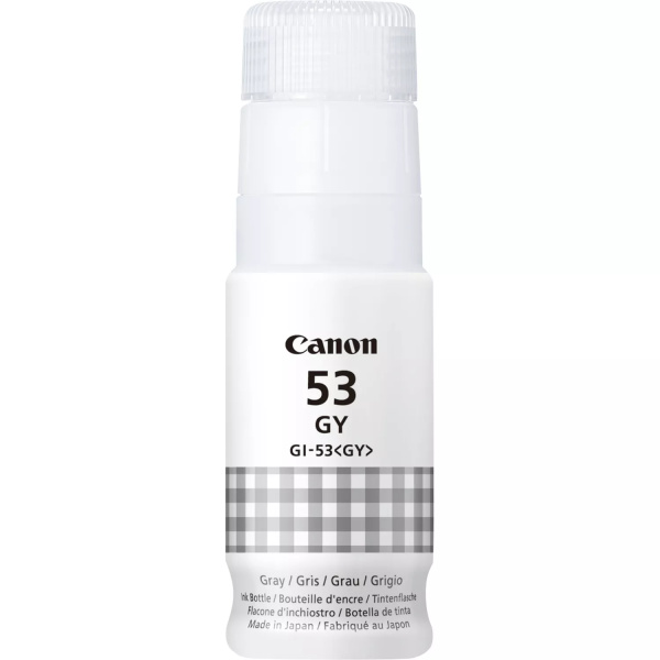 Original Canon GI53 Gris Botella de Tinta - GI53GY/4708C001