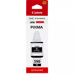 Original Canon GI590 Negro Botella de Tinta  - GI590BK/1603C001