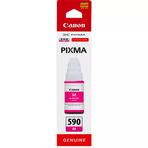 Original Canon GI590 Magenta Botella de Tinta  - GI590M/1605C001