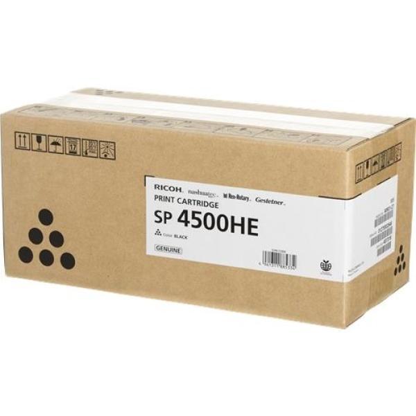 Original Ricoh Aficio SP4510 Negro Cartucho de Toner - SP4500HE 407318