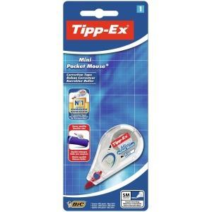 Tipp-Ex Mini Pocket Mouse Cinta Correctora 5mm x 6m - Resistente - Escritura Instantanea