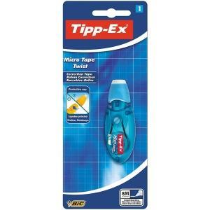 Tipp-Ex Micro Tape Twist Cinta Correctora 5mm x 8m - Cabezal Rotativo - Escritura Instantanea