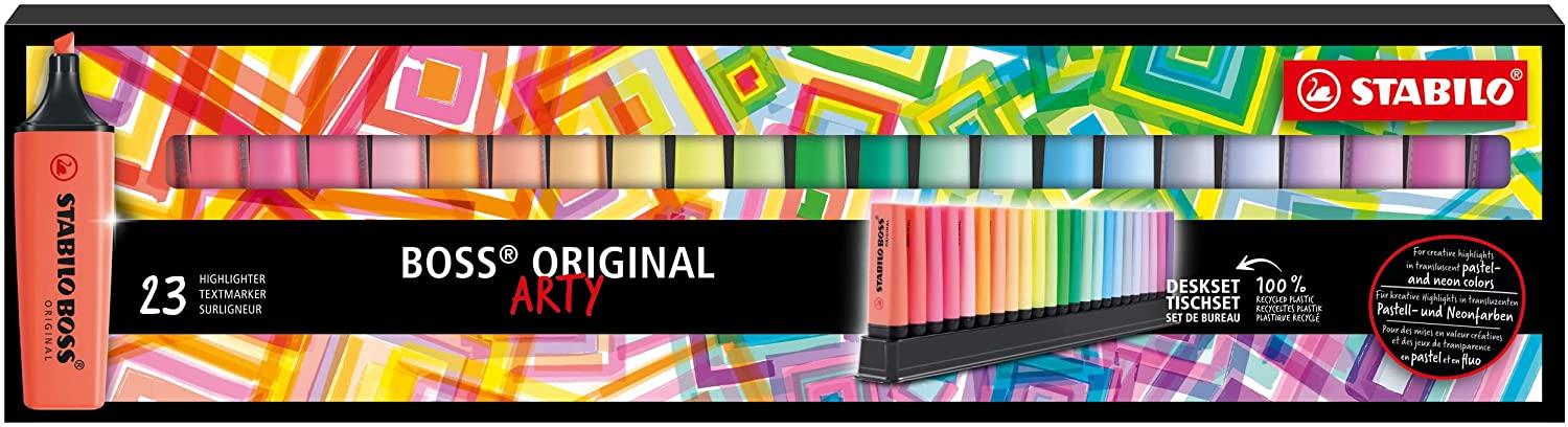 Stabilo Boss Arty Line Pack de 23 Marcadores Fluorescentes - Trazo ...