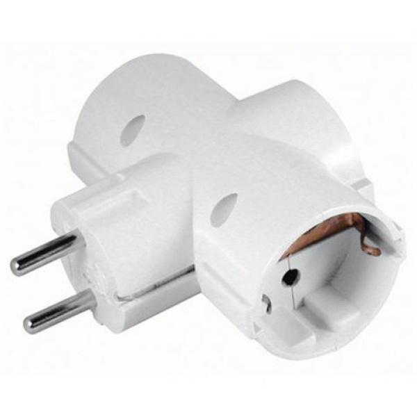 Adaptador Universal de 3 Tomas - Proteccion Infantil