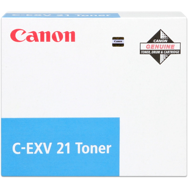 Cartucho de tóner Cian original Canon CEXV21
