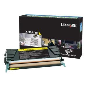 Original Lexmark X746-X748 Amarillo Cartucho de Toner - X746A1YG