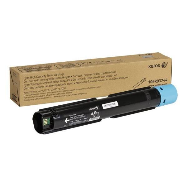 Original Xerox VersaLink C7020 C7025 C7030 Cyan Cartucho de Toner - 106R03740