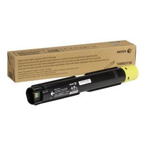 Original Xerox VersaLink C7020 C7025 C7030 Amarillo Cartucho de Toner - 106R03738