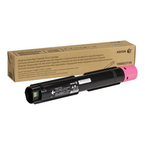 Original Xerox VersaLink C7020 C7025 C7030 Magenta Cartucho de Toner - 106R03739