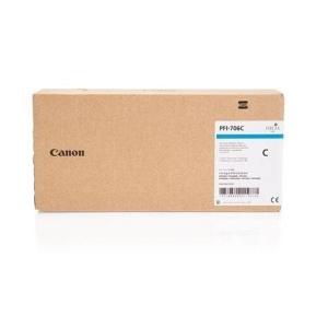 Original Canon PFI706 Cyan Cartucho de Tinta  - 6682B001