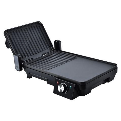 Grill Elettrico Ufesa Jaya 2000W - Piastra Per Panini, Carne E Verdure, Apertura 180°, Piastre Antiaderenti, Compatto E Versatile