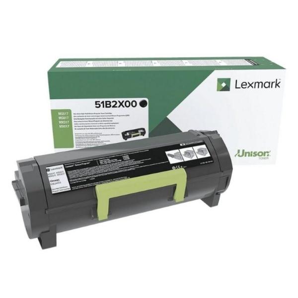 Original Lexmark MS517-MS617-MX517-MX617 Negro Cartucho de Toner - 51B2X00