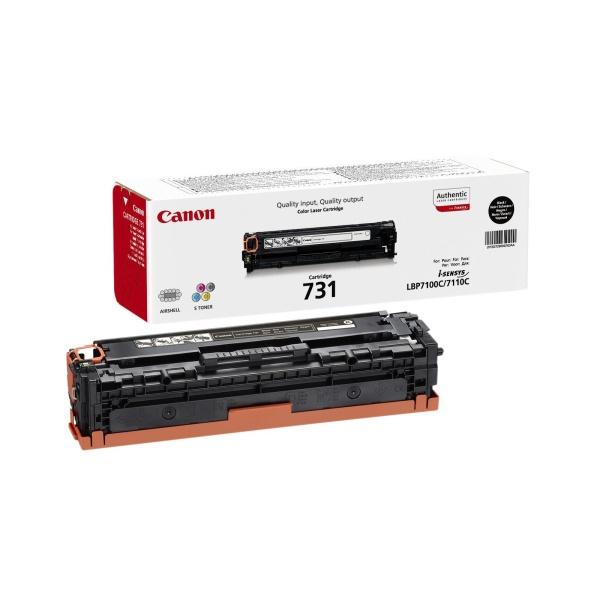 Original Canon 731 Negro Cartucho de Toner - 6272B002