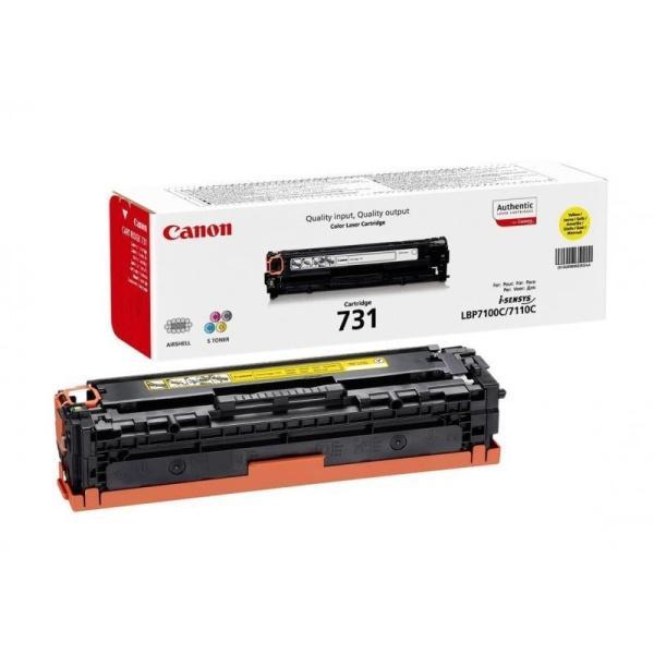 Original Canon 731 Amarillo Cartucho de Toner - 6269B002