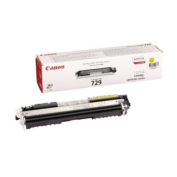 Original Canon 729 Amarillo Cartucho de Toner - 4367B002