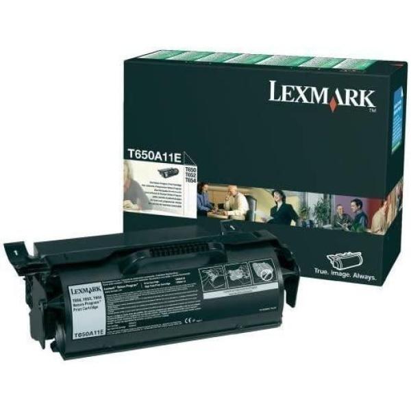 Cartucho de tóner Negro original Lexmark T650