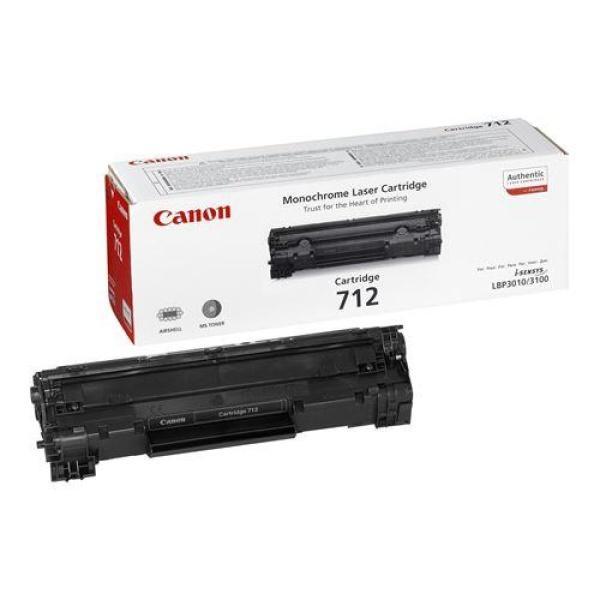 Original Canon 712 Negro Cartucho de Toner - 1870B002