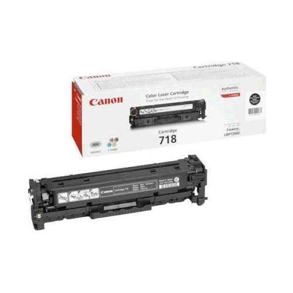 Original Canon 718 Negro Cartucho de Toner - 2662B002
