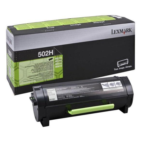 Original Lexmark MS310-MS410-MS510-MS610 Negro Cartucho de Toner - 50F2H00-502H