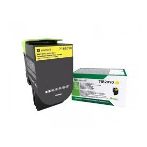 Original Lexmark CS317-CS417-CS517-CX317-CX417-CX517 Amarillo Cartucho de Toner - 71B20Y0