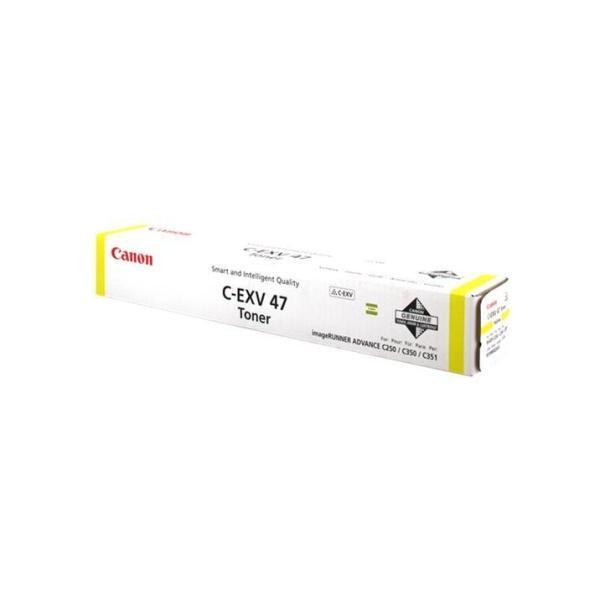 Original Canon CEXV47 Amarillo Cartucho de Toner - 8519B002