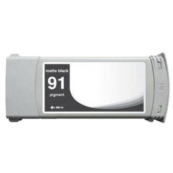 HP 91 Negro Mate Cartucho de Tinta Pigmentada Generico - Reemplaza C9464A